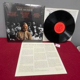 Dave Brubeck 'Summit Sessions' Vintage Vinyl LP Record C 30522