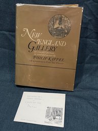 New England Gallery - Philip Kappel 1966 Art Book - First Edition With Card