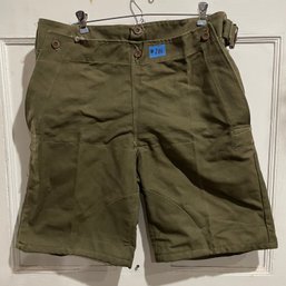 Vintage French Army Shorts 36' Waist - New Old Stock, Military Surplus