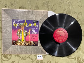 'Phil Silvers In Top Banana' Original Broadway Cast Vinyl Record S 308