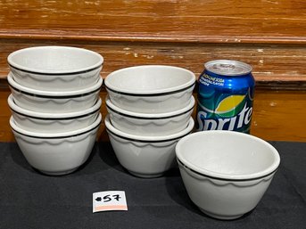 Set Of 8 Rego Restaurant Ware Small Bowls