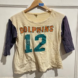 Miami Dolphins VINTAGE Children's Shirt - Rough, See Photos