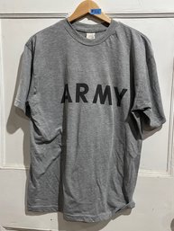 ARMY T-Shirt Size Large 'Fitness Uniform' Vintage
