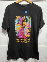 Columbus Zoo And Aquarium (Ohio) Souvenir T-Shirt, Size Large