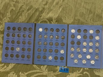 22 Mercury Dimes In Whitman Coin Collection Folder (1916 To 1945)