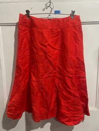 Coldwater Creek Size 8, Small Linen Blend Skirt