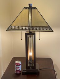 Tiffany Style Arts & Crafts Stained Glass Design Table Lamp