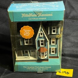 MillieMeter Mansion - Miniature 'Victorian Manor' House 1981