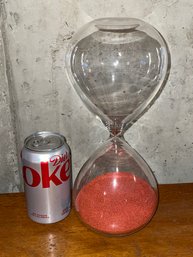 Large Glass Hourglass