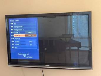 Panasonic 54' VIERA G10 Series 1080p Plasma HDTV With Wall Mount & Remote Control