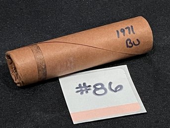 1971 Lincoln Cents BU Full Roll U.S. Pennies - Uncirculated