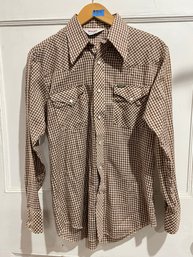 Vintage WRANGLER Cowboy/Western Shirt - Size Medium