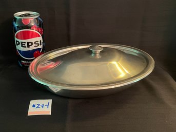 GENSE Stainless Steel Covered Dish MID-CENTURY Made In Sweden