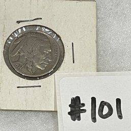 1937 Buffalo Nickel - American Silver Coin