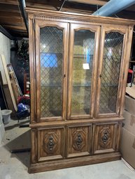 Vintage China Cabinet - Tons Of Storage!