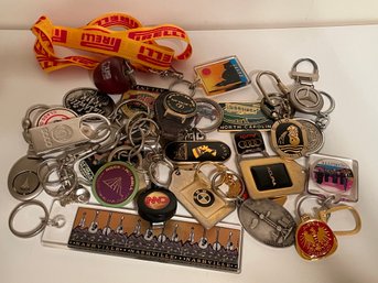 Keychain Collection - Travel Souvenirs, Luxury Cars, Etc.