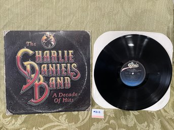 The Charlie Daniels Band 'A Decade Of Hits' 1983 Vinyl Record FE 38795