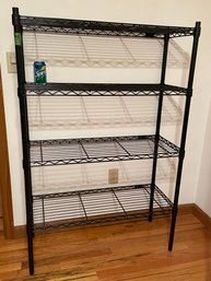 Black Wire Storage Shelf #5