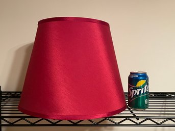 Red Lamp Shade