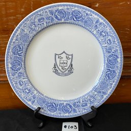 GROVE CITY COLLEGE (PA) Vintage Plate
