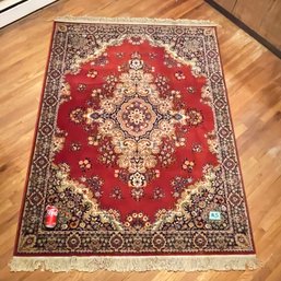 Vintage Ethan Allen Oriental Design Wool Rug #5 Excellent Condition