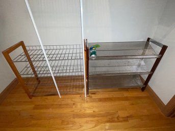 2 Closet Shoe Organizer Shelves