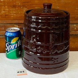 Vintage MARCREST Stoneware Cookie Jar