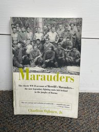 'The Marauders' WWII History Book By Charlton Ogburn, Jr. (2002 Edition)