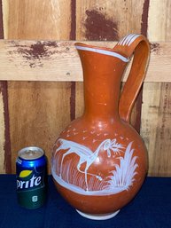 Mexican Art Pottery Pitcher