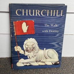 'CHURCHILL: The Walk With Destiny' Vintage Book