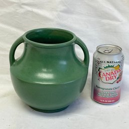 Zanesville Pottery Vintage Flower Vase Pot - Double Handle Urn