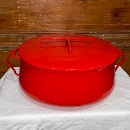The Best Pot In Connecticut! Red DANSK Kobenstyle Large Dutch Oven