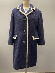 Miss Lodenfrey Vintage Long Mohair Wool Women's Coat