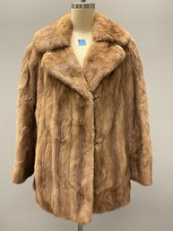 Beautiful Peiser & Berk Vintage Mink Fur Coat