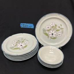 Finesse Stoneware Dishes 'Jennifer' Made In Japan