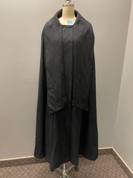 J. Hilary Multi-Layer Full Length Wool Cape - Made In USA, Must See!