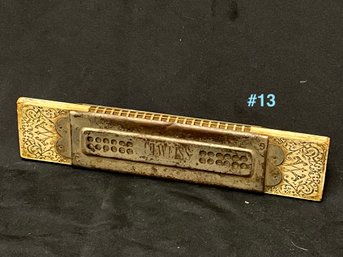 Antique CH Weiss 'Tremolo Concert' Harmonica - 19th Century