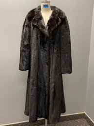 Exceptional Full Length Mink Fur Coat