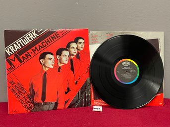 Kraftwerk 'The Man-Machine' 1978 Vinyl LP Record SW - 11728
