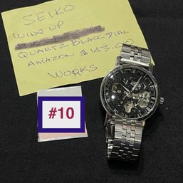 Seiko Wind-Up Watch, Tested Works