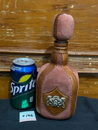 Leather Wrapped Bottle/Decanter