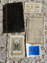 1847 'Petites Heures De Notre-dame Des Ermites' Antique French Religious Book #2