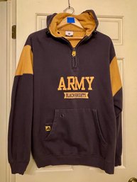 ARMY Black Knights Hooded Sweatshirt, Size Large