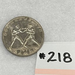1974 Commonwealth Games $1 Coin (One Tala) - Western Samoa
