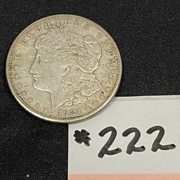 1921 Morgan Silver Dollar - Antique American Silver Coin