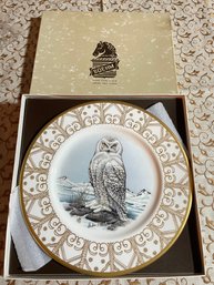 'Snowy Owl' Boehm Collectible Plate