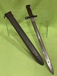 Springfield Armory Model 1908 Bayonet With Scabbard