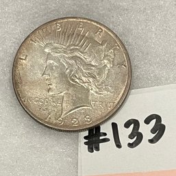 1923 Peace Dollar - Antique American Silver Coin
