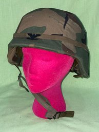 U.S. Military PASGT Helmet - Devils Lake Sioux MFG