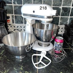 Kitchen Aid Stand Mixer - Model KSM103, Tested/Works 'As Is'